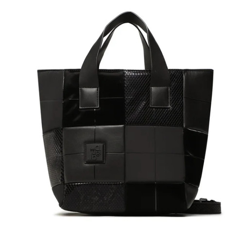 Desigual shopper borsa - desigual, nera