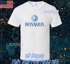 MAGLIA NUOVA LOGO BONAQUA T SHIRT DIVERTENTE TAGLIA DALLA S ALLA 5XL
