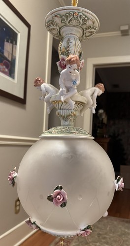 Lampadario porcellana - lampadario,