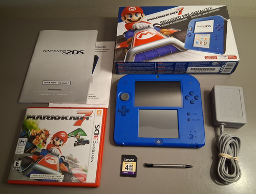 Nintendo 2ds electric blue - electric,