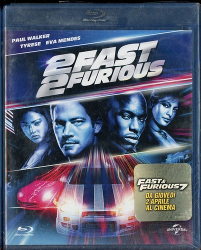 Fast furious blu - furious, nuovo