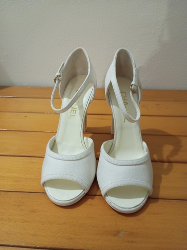 Stivale chanel tessuto - chanel, in