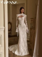 Abito da sposa a sirena con