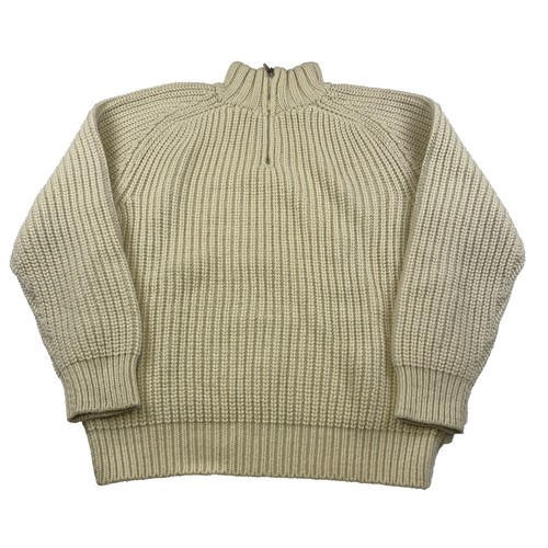 Chunky cream alpaca wool blend - cream,