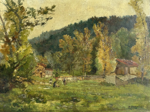 Antico dipinto originale