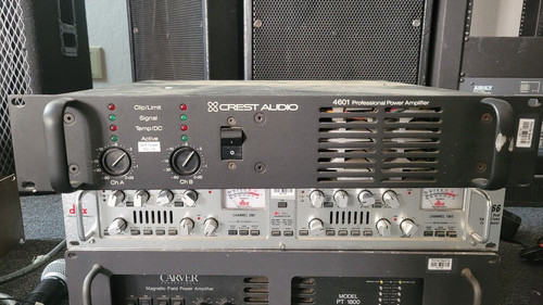 Used crest audio - -, power