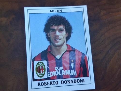 Figurina donadoni milan - dg,