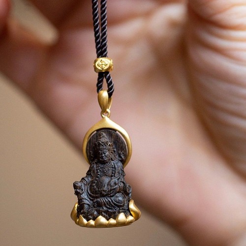 Collana buddha ciondolo - collana,