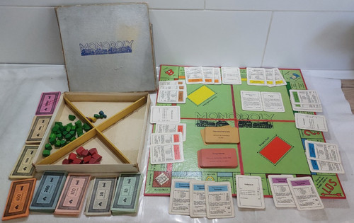 Gioco monopoly molto antico - gioco,