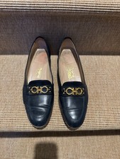 Mocassini ferragamo navy usati - mocassini,