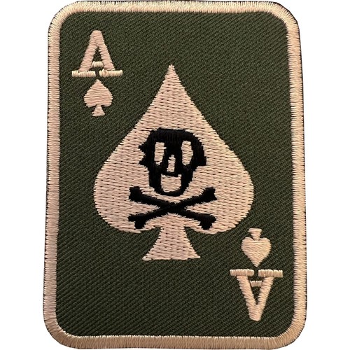 Ace spades playing card - of,