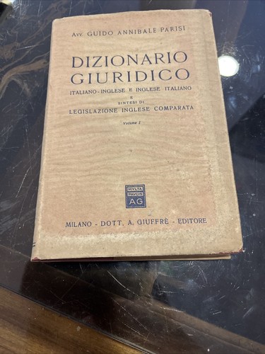 Dizionario giuridico italiano - giuridico,