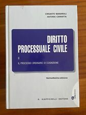 DIRITTO PROCESSUALE CIVILE -