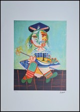 Pablo picasso maya with - pablo,