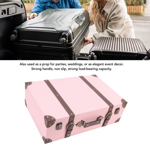 Valigia rosa vintage - , scatola
