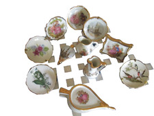 LOT DE 10 BARBOTINES VARIES