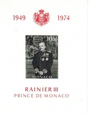 Timbre de Monaco bloc feuillet