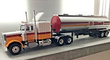 Camion d'Epoca Modellino Camion Truck Peterbilt 359 Cisterna Shell 1/43 