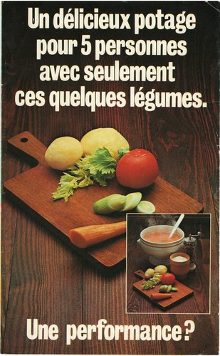 Vintage publicité du robot - vintage,