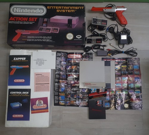 Nintendo nes action set - nintendo,