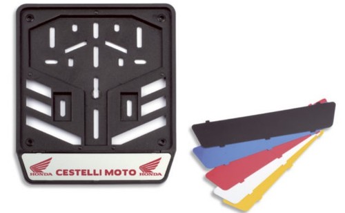 100 portatarga moto plastica - 100,
