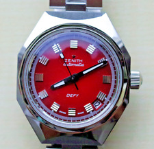 Orologio uomo ZENITH Defy Revival Red ref. 03.A3642.670/3691.M3642 NUOVO SET COMPLETO
