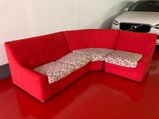 Divano angolare in pelle