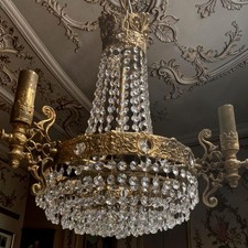 Elegante Lampadario in Ottone