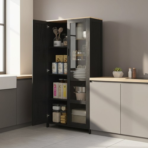 Credenza cucina alta con - credenza,