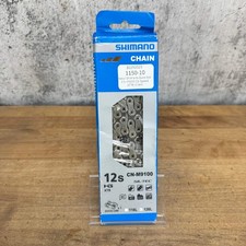 Nuovo! Catena Bici Shimano XTR/Dura Ace CN-M9200 12 Velocità 126 Maglie Argento