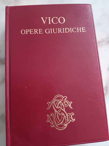 Libro vico opere - opere, il