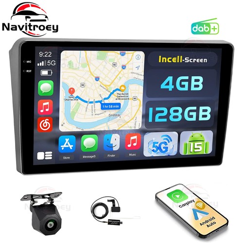 Dab carplay 128gb per - dab+, 4+128gb