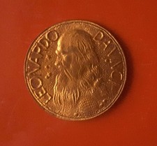 MEDAGLIA LEONARDO DA VINCI