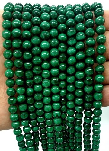 Perle malachite scura - malachite,