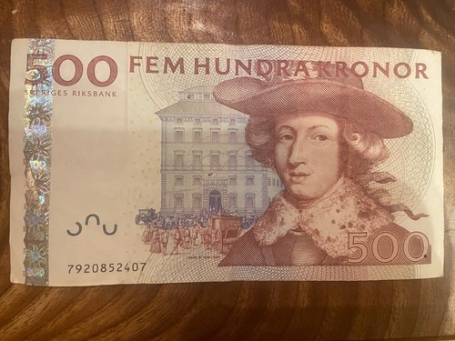 Svezia svedese 500 fem - svezia, hundra
