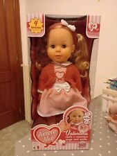 BAMBOLA GRANDI GIOCHI AMORE MIO VALENTINA CANTA E CAMMINA.  Come Nuova. 