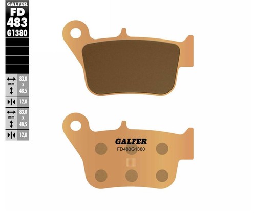 Galfer pastiglie freno - pastiglie,
