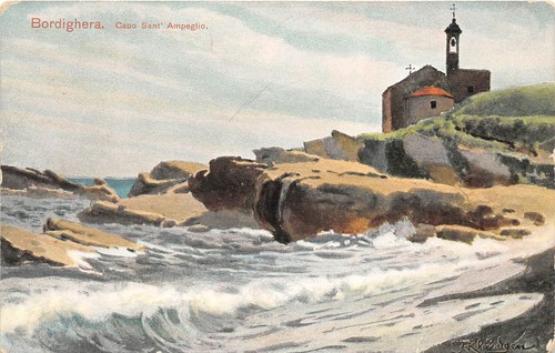 Bordighera italia c1910 - bordighera,