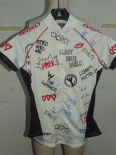 MAGLIA SHIRT MAILLOT CICLISMO CYCLISM BICI BRIKO DONNA (729) tg. M