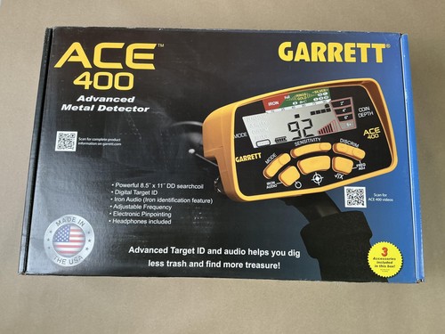 Garrett ace 400 metal detector - metal,
