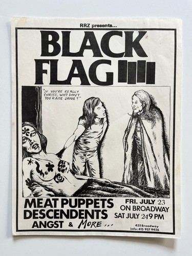 Black flag flyer raymond - black,