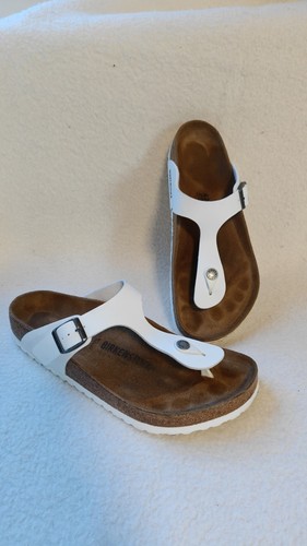 Birkenstock giza 42n bianco - 42n,