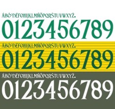 Set nome e numero per calcio stagione celtica 2024/2025 casa/fuori casa/terzo calcio