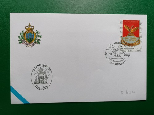San marino busta fdc - busta, 2003