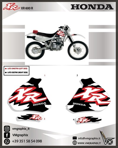Adesivi 600 xr - xr, 600r