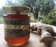3 X 250 Gr - Miele Con Estratto a Freddo Di Zenzero, Prodotto in Sardegna Da Api