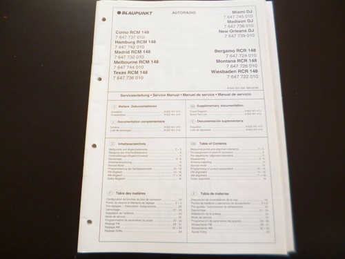 Manuale servizio originale - servizio,