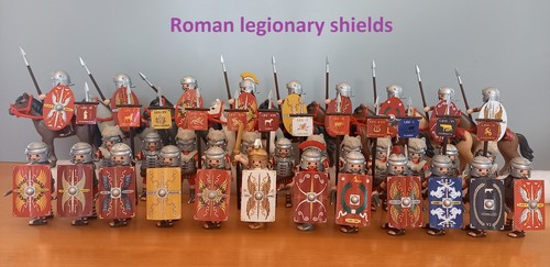 Roman legionary shields - legionary,