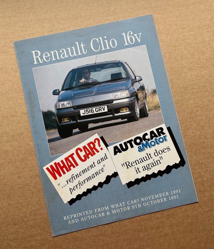 1991 renault clio 16v road - renault,