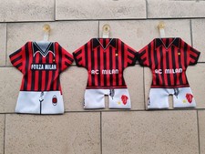  3 MAGLIETTE MILAN MINI SPORTDRESS ED.FUTURA 1977 CON VENTOSA